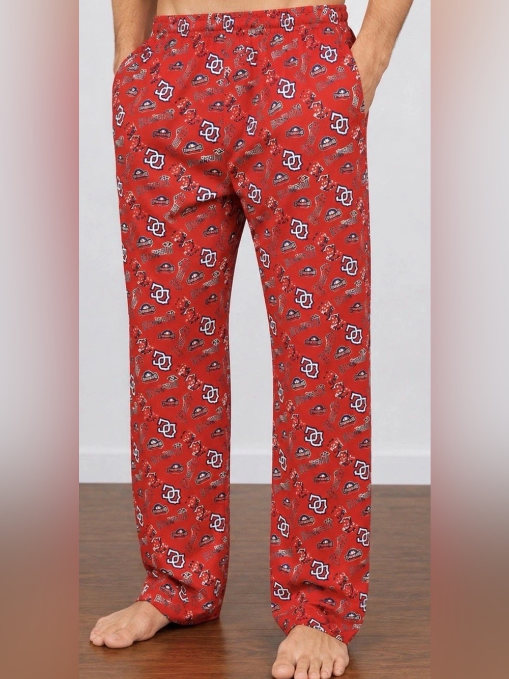 FOCO Washington Nationals Pajama Lounge Pants Red Men’s XL MLB Sleepwear New
